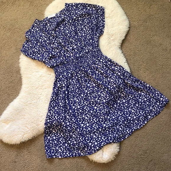 Blue mini dress - Picture 2 of 4